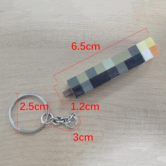 LLAVERO LED INSPIRADO EN MINECRAFT