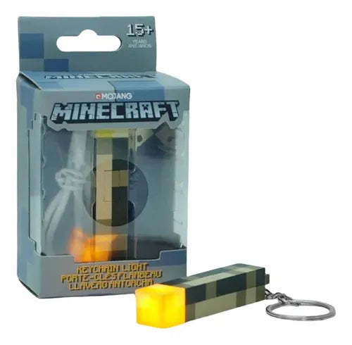 LLAVERO LED INSPIRADO EN MINECRAFT